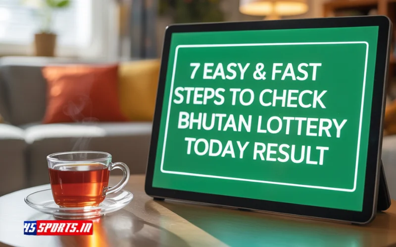 bhutan lottery today result
